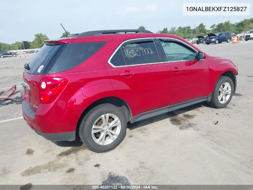 1GNALBEKXFZ125827 2015 Chevrolet Equinox 1Lt