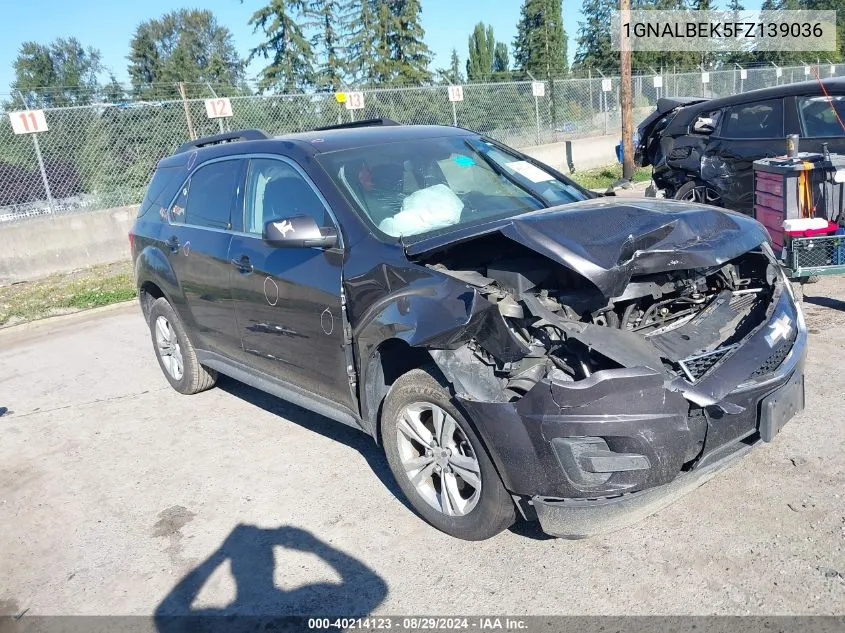 1GNALBEK5FZ139036 2015 Chevrolet Equinox 1Lt