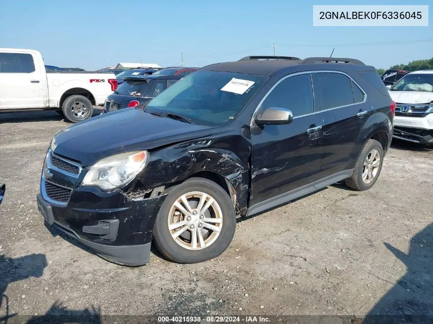 2GNALBEK0F6336045 2015 Chevrolet Equinox 1Lt