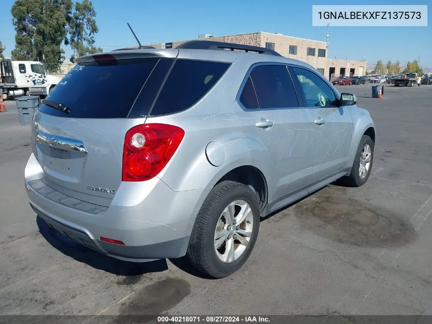 1GNALBEKXFZ137573 2015 Chevrolet Equinox 1Lt