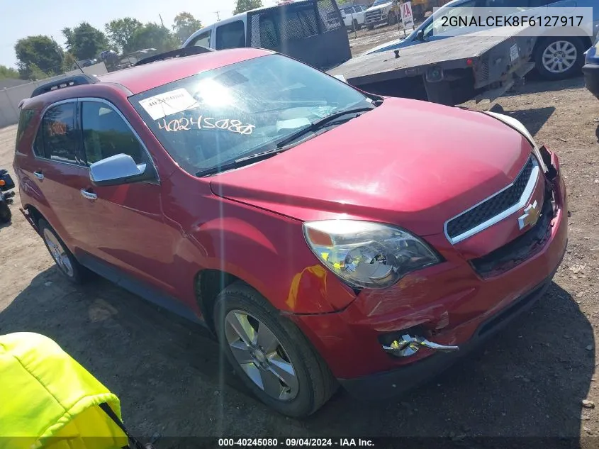 2015 Chevrolet Equinox Lt VIN: 2GNALCEK8F6127917 Lot: 40245080