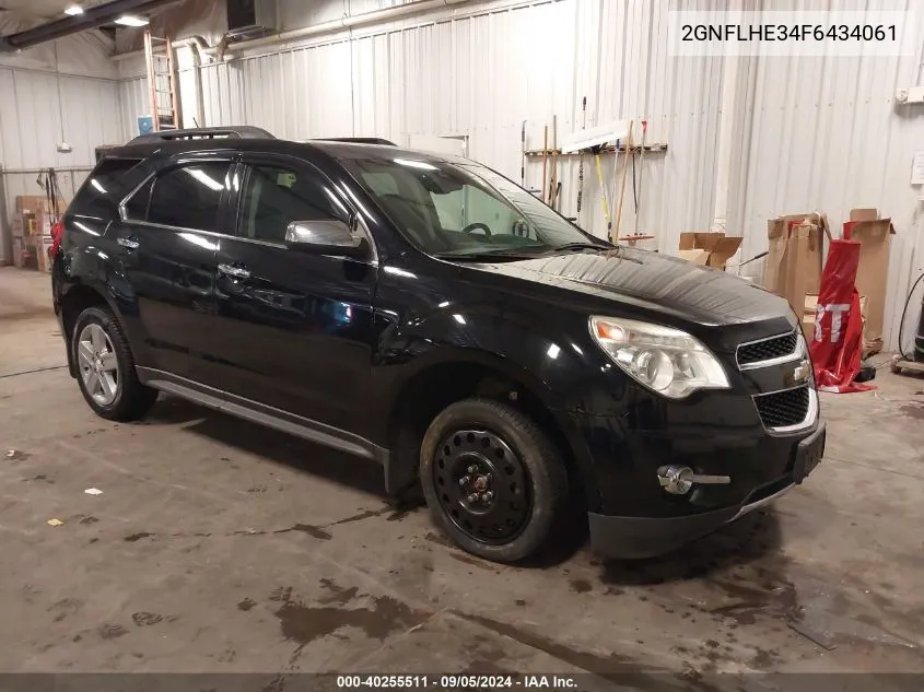 2GNFLHE34F6434061 2015 Chevrolet Equinox Ltz