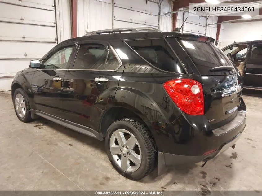 2GNFLHE34F6434061 2015 Chevrolet Equinox Ltz