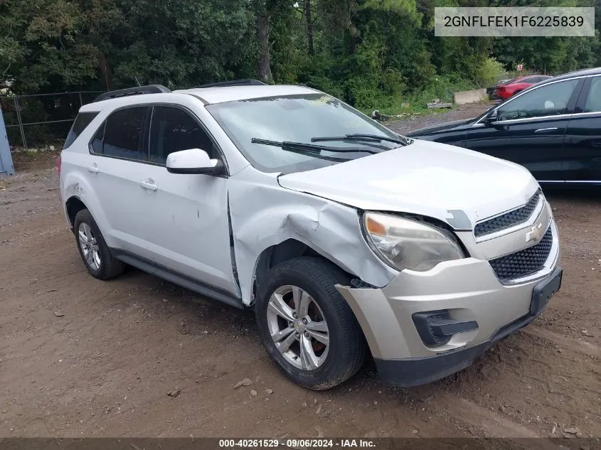 2015 Chevrolet Equinox 1Lt VIN: 2GNFLFEK1F6225839 Lot: 40261529