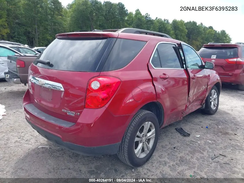 2015 Chevrolet Equinox 1Lt VIN: 2GNALBEK3F6395283 Lot: 40264191