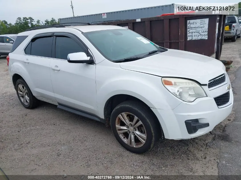 2015 Chevrolet Equinox Ls VIN: 1GNALAEK3FZ121872 Lot: 40911446