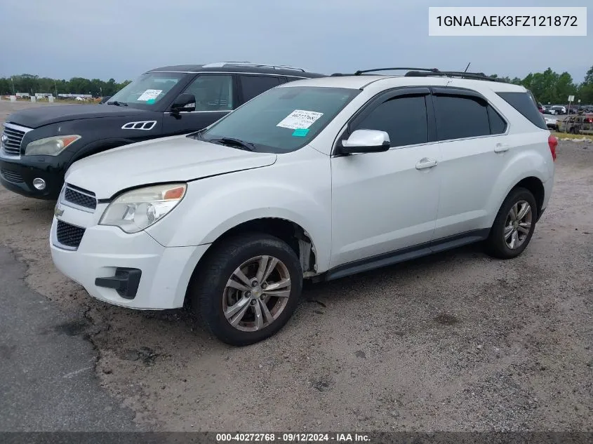 2015 Chevrolet Equinox Ls VIN: 1GNALAEK3FZ121872 Lot: 40911446