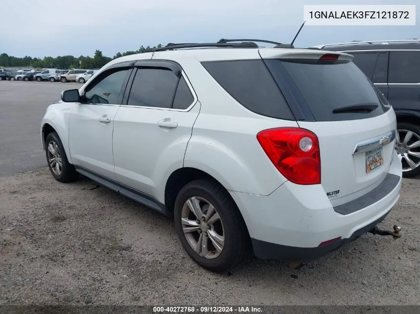 2015 Chevrolet Equinox Ls VIN: 1GNALAEK3FZ121872 Lot: 40911446