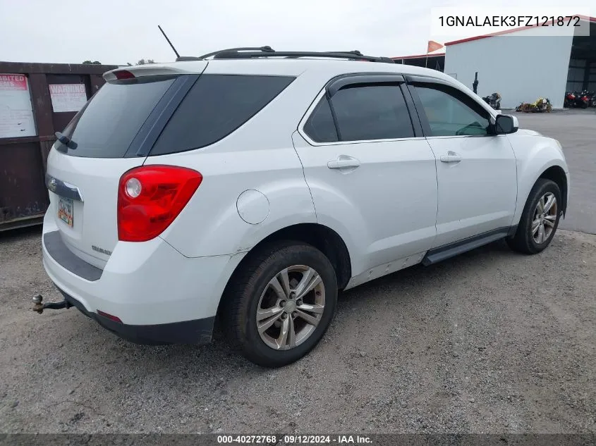 2015 Chevrolet Equinox Ls VIN: 1GNALAEK3FZ121872 Lot: 40911446