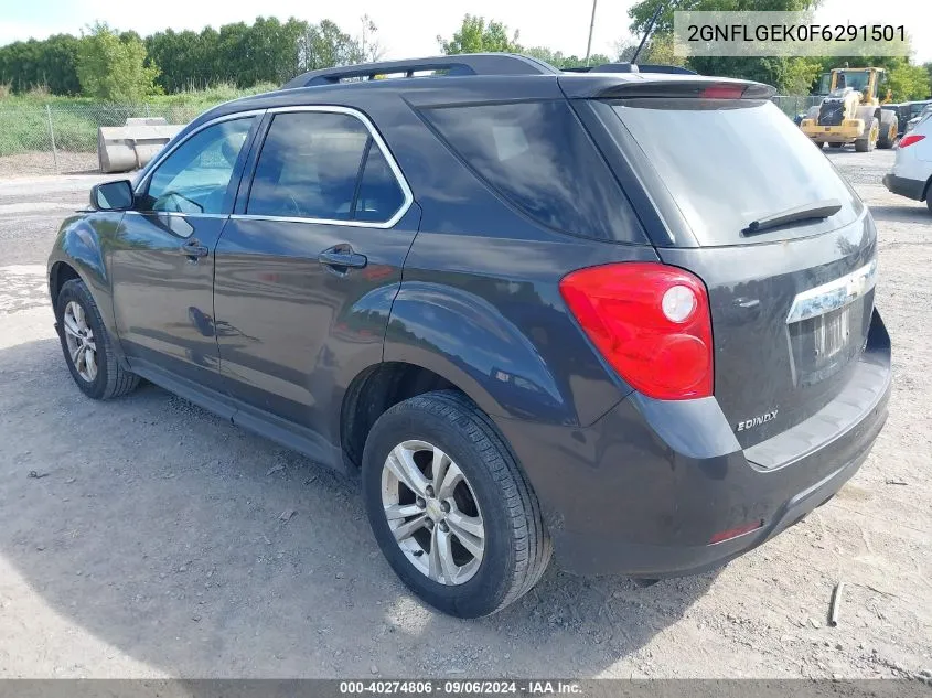 2GNFLGEK0F6291501 2015 Chevrolet Equinox 2Lt