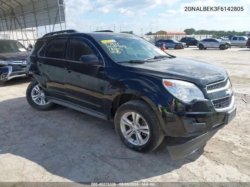 2015 Chevrolet Equinox 1Lt VIN: 2GNALBEK3F6142805 Lot: 40275326