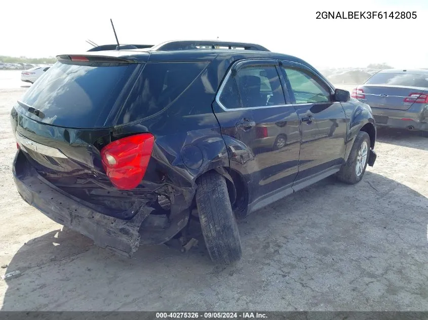 2GNALBEK3F6142805 2015 Chevrolet Equinox 1Lt