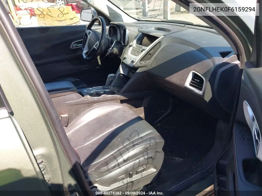 2GNFLHEK0F6159294 2015 Chevrolet Equinox Ltz