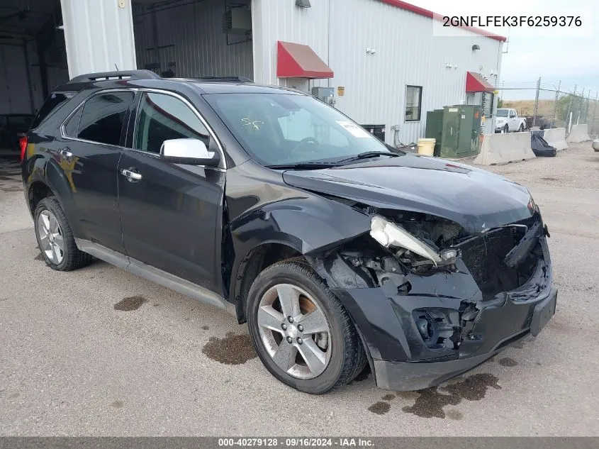 2GNFLFEK3F6259376 2015 Chevrolet Equinox 1Lt