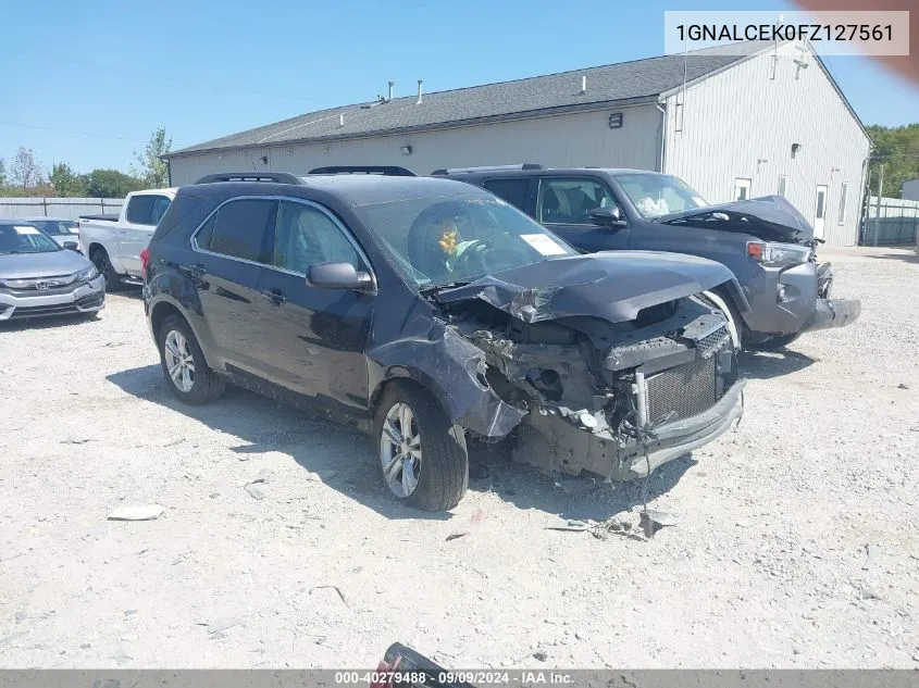 2015 Chevrolet Equinox 2Lt VIN: 1GNALCEK0FZ127561 Lot: 40279488