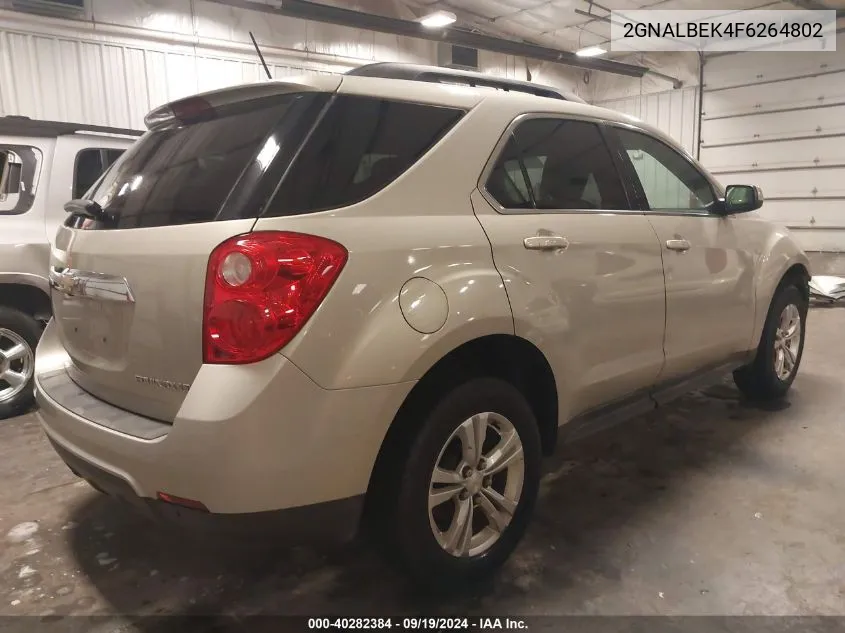 2GNALBEK4F6264802 2015 Chevrolet Equinox 1Lt