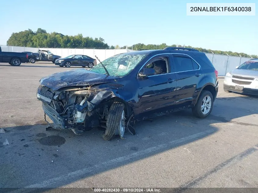 2GNALBEK1F6340038 2015 Chevrolet Equinox Lt