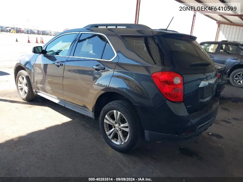 2015 Chevrolet Equinox 2Lt VIN: 2GNFLGEK4F6410599 Lot: 40283514