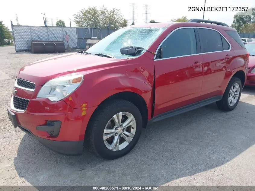 2GNALBEK2F1172357 2015 Chevrolet Equinox 1Lt