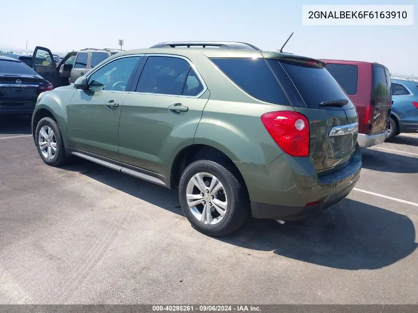 2GNALBEK6F6163910 2015 Chevrolet Equinox 1Lt