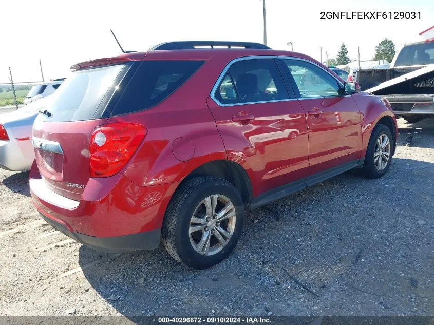 2GNFLFEKXF6129031 2015 Chevrolet Equinox Lt