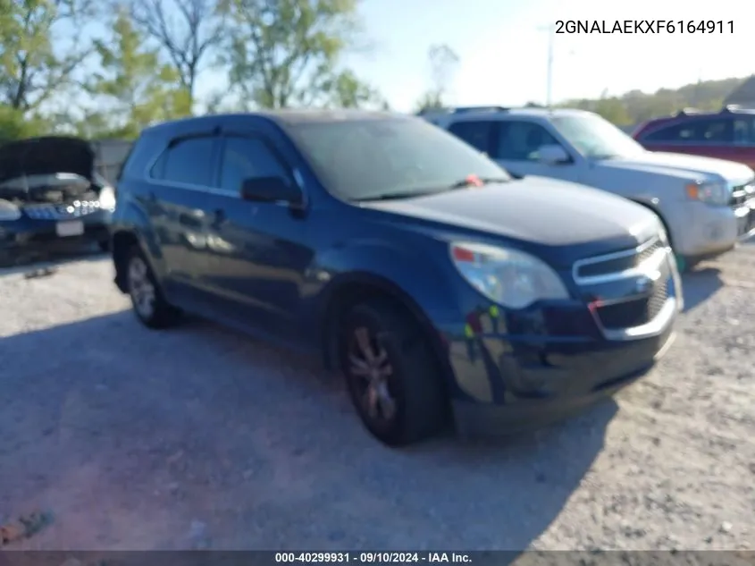 2015 Chevrolet Equinox Ls VIN: 2GNALAEKXF6164911 Lot: 40299931