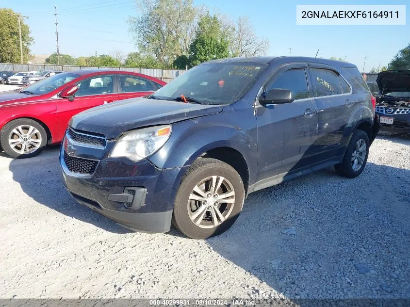 2015 Chevrolet Equinox Ls VIN: 2GNALAEKXF6164911 Lot: 40299931