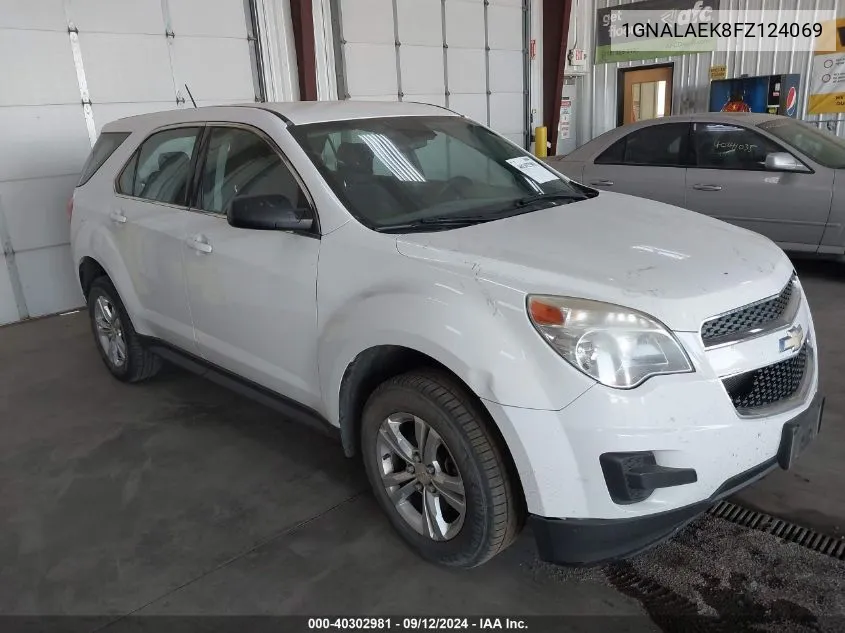 2015 Chevrolet Equinox Ls VIN: 1GNALAEK8FZ124069 Lot: 40302981