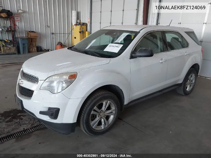 1GNALAEK8FZ124069 2015 Chevrolet Equinox Ls