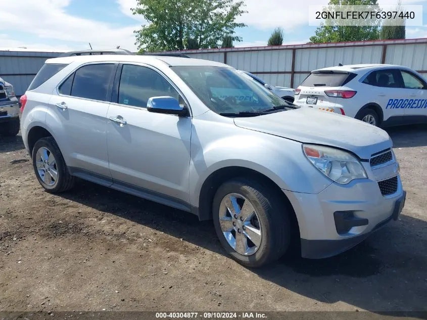 2GNFLFEK7F6397440 2015 Chevrolet Equinox 1Lt