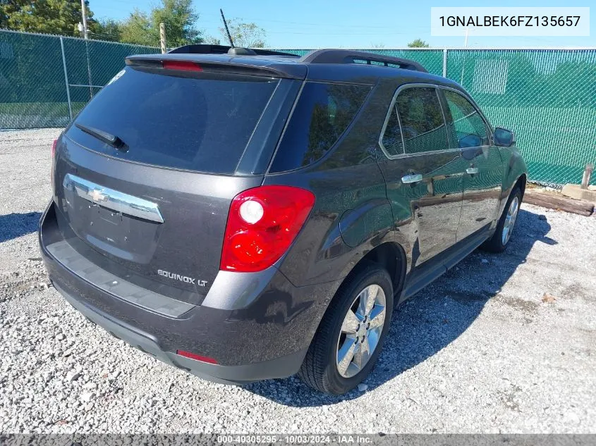 1GNALBEK6FZ135657 2015 Chevrolet Equinox 1Lt