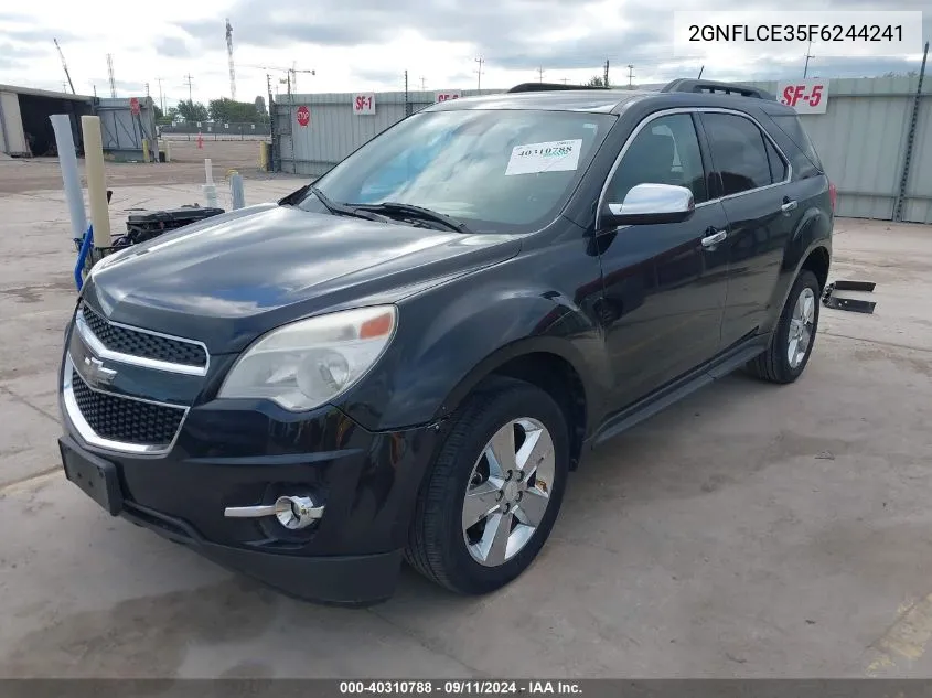 2GNFLCE35F6244241 2015 Chevrolet Equinox 2Lt