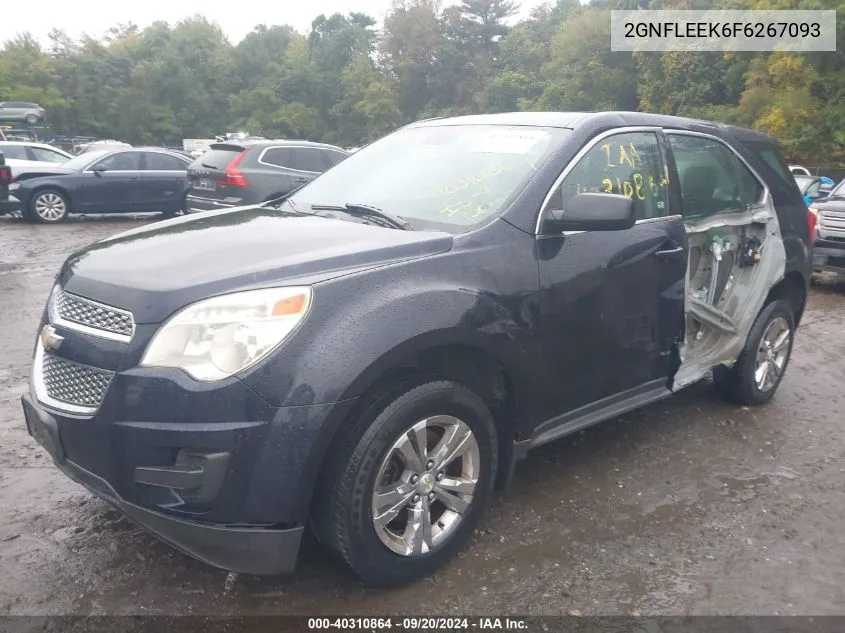 2GNFLEEK6F6267093 2015 Chevrolet Equinox Ls