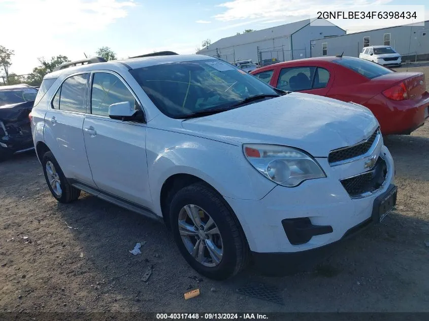 2015 Chevrolet Equinox 1Lt VIN: 2GNFLBE34F6398434 Lot: 40317448