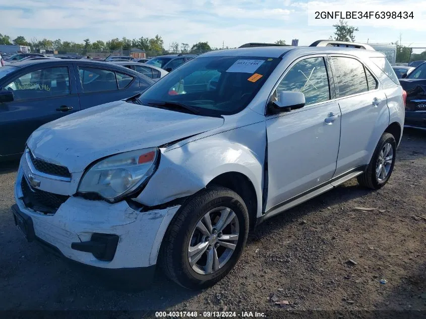 2015 Chevrolet Equinox 1Lt VIN: 2GNFLBE34F6398434 Lot: 40317448