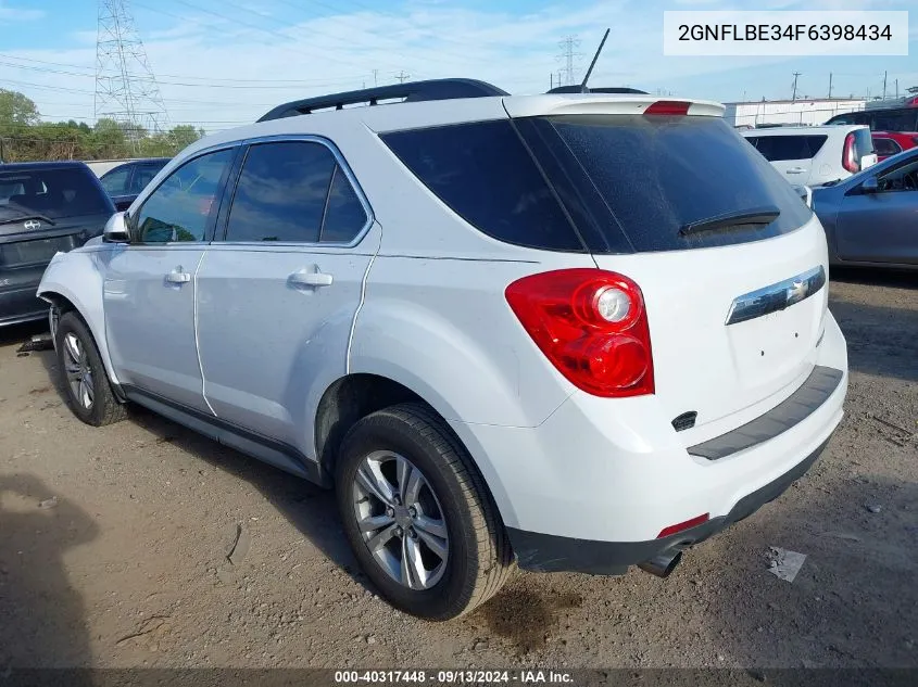 2015 Chevrolet Equinox 1Lt VIN: 2GNFLBE34F6398434 Lot: 40317448