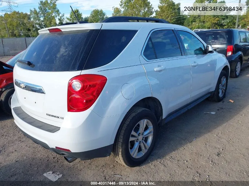 2015 Chevrolet Equinox 1Lt VIN: 2GNFLBE34F6398434 Lot: 40317448