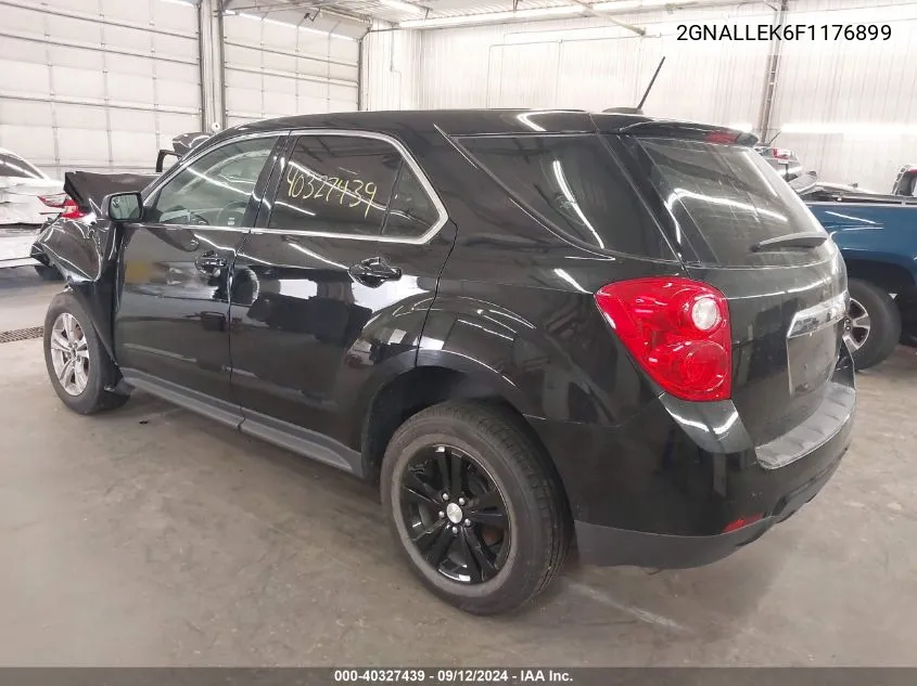 2015 Chevrolet Equinox L VIN: 2GNALLEK6F1176899 Lot: 40327439