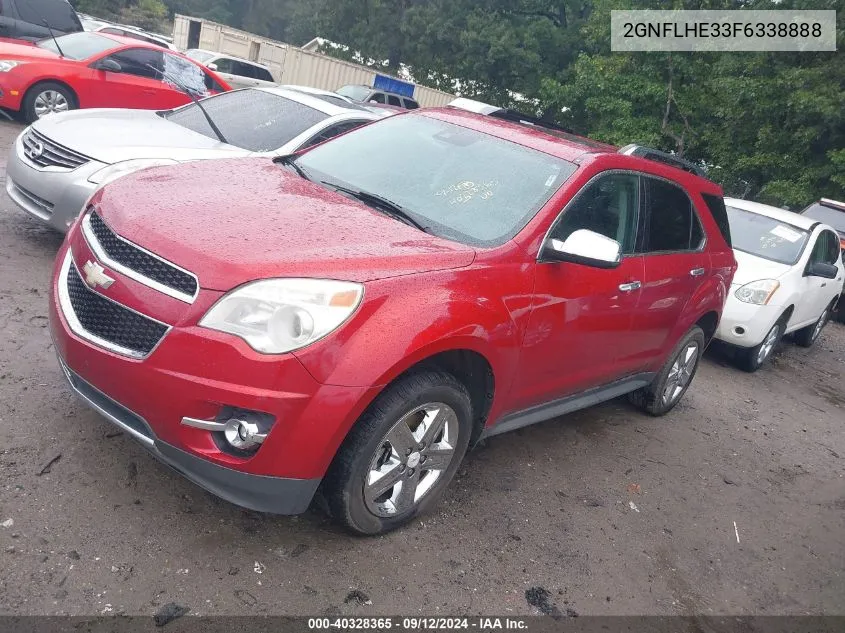 2GNFLHE33F6338888 2015 Chevrolet Equinox Ltz