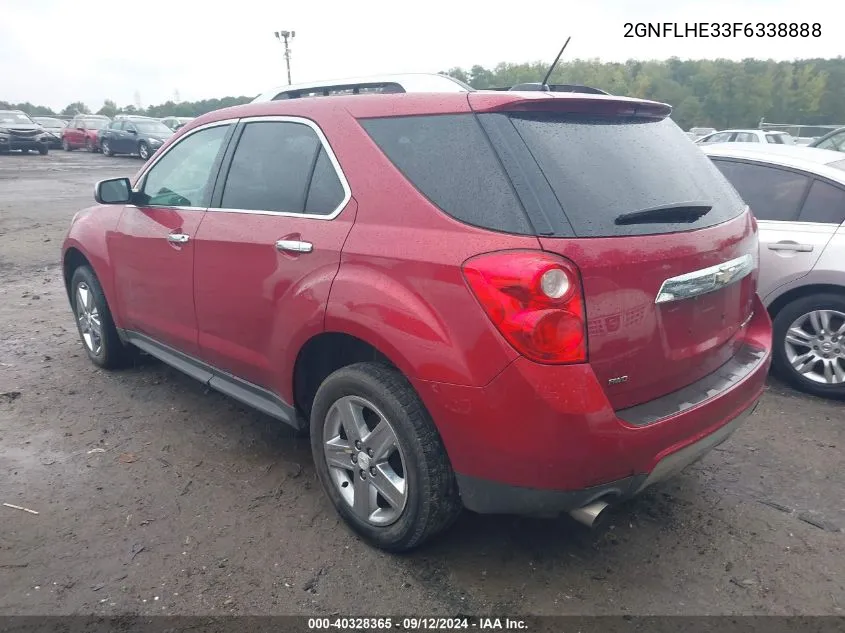 2GNFLHE33F6338888 2015 Chevrolet Equinox Ltz