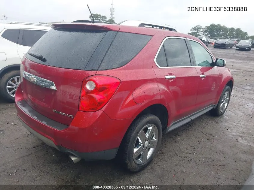 2GNFLHE33F6338888 2015 Chevrolet Equinox Ltz