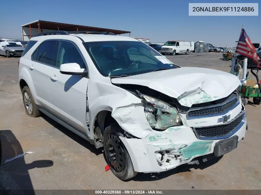 2015 Chevrolet Equinox Lt VIN: 2GNALBEK9F1124886 Lot: 40329368