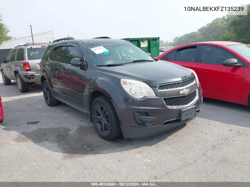 1GNALBEKXFZ135239 2015 Chevrolet Equinox 1Lt