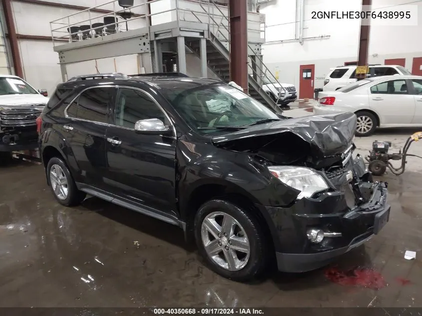 2015 Chevrolet Equinox Ltz VIN: 2GNFLHE30F6438995 Lot: 40350668