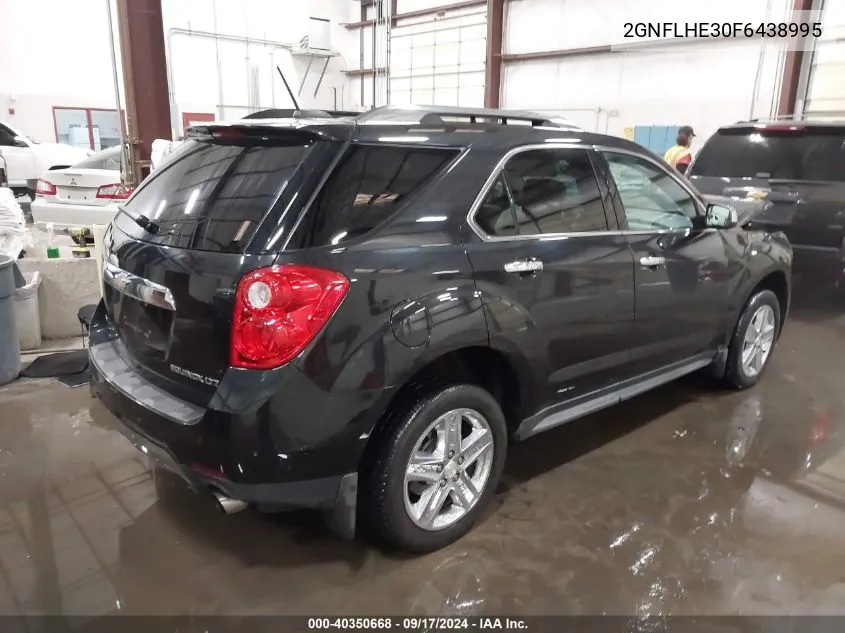 2015 Chevrolet Equinox Ltz VIN: 2GNFLHE30F6438995 Lot: 40350668