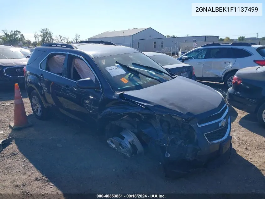 2GNALBEK1F1137499 2015 Chevrolet Equinox Lt