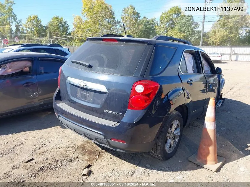 2GNALBEK1F1137499 2015 Chevrolet Equinox Lt