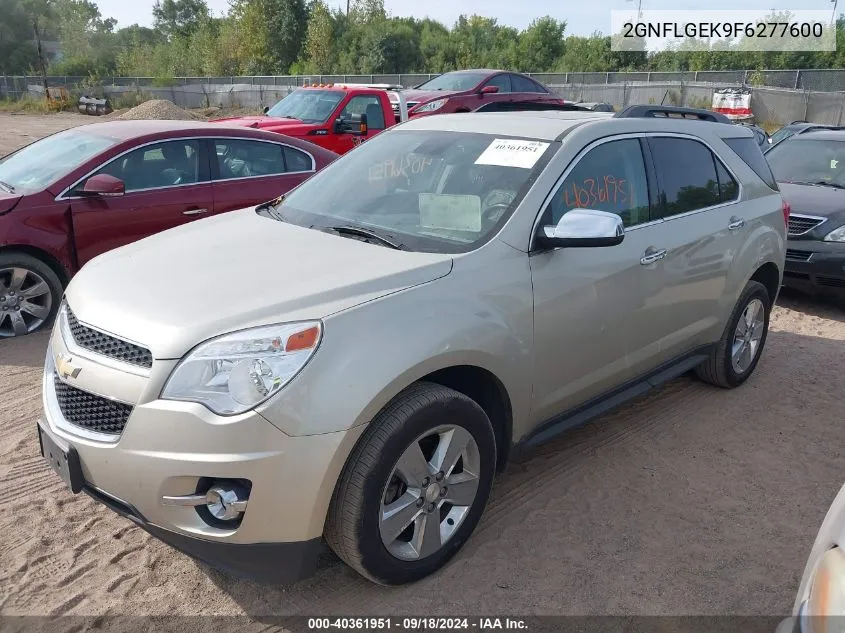 2GNFLGEK9F6277600 2015 Chevrolet Equinox Lt