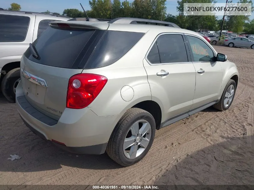 2GNFLGEK9F6277600 2015 Chevrolet Equinox Lt