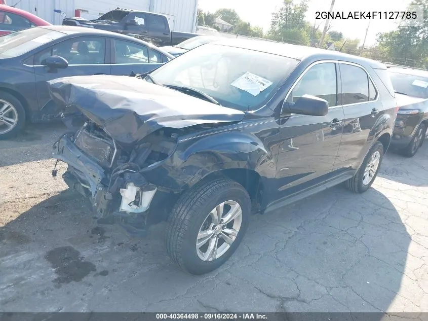 2GNALAEK4F1127785 2015 Chevrolet Equinox Ls